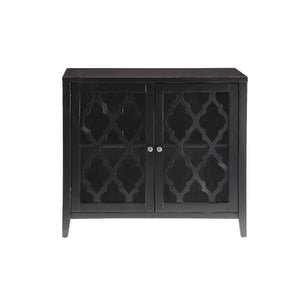  the Ceara cabinet is a wonderful addition to any environment. It features an open design fret work