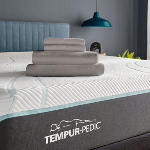 The ultimate match for your Tempur-Pedic (Alt: Perfect fit. Peak performance.) Our most moisture-wicking sheets ever, made from premium, high-stretch, knit fabric that draws moisture away from your body to keep you sleeping comfortably. These sheets are o