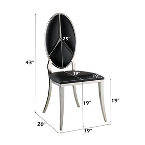 Cyrene - Side Chair (Set of 2) - Black