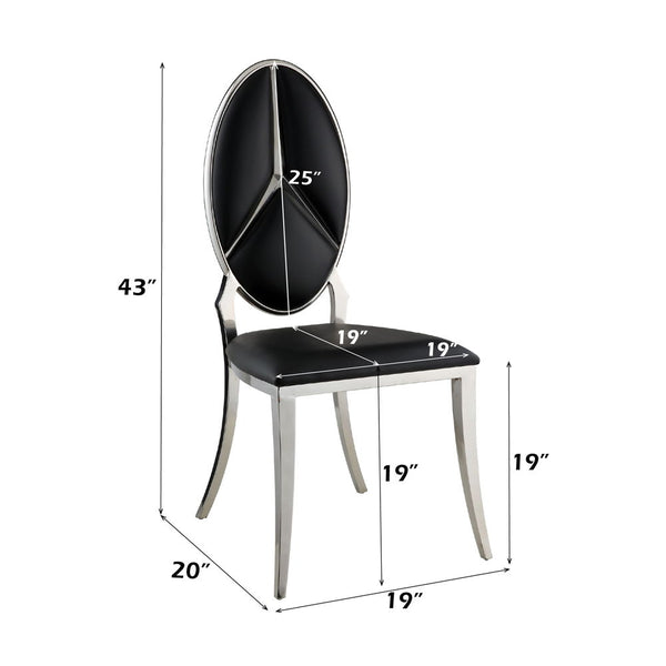 Cyrene - Side Chair (Set of 2) - Black