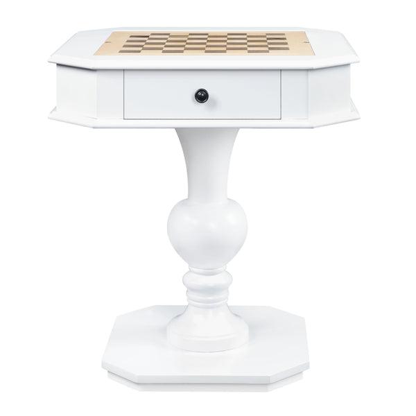 Galini - Gaming Table - White Finish