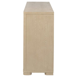Ladera - 6-Drawer Bedroom Dresser - Light Elm
