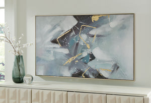  taking cues from mod aesthetics and bringing them to the present with shades of blue