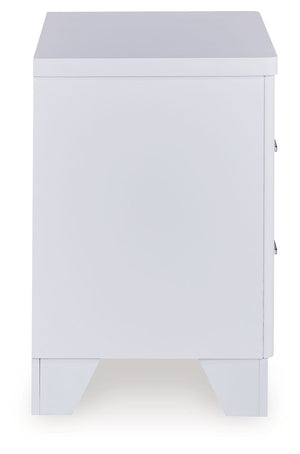 Jarlee - White - Two Drawer Night Stand