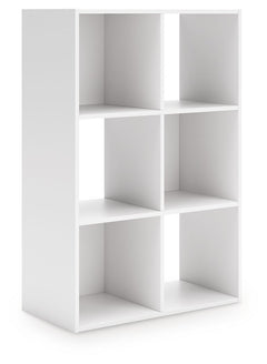 Create the modern bedroom of your dreams. This six-cube organizer offers a minimal design with maximum style, combining ultra-clean lines with an easy-elegant solid white finish. And its storage cubbies make putting things away a snap.<br/><br/><b>Product