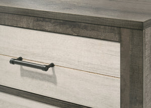  low-profile bed is a modern take on farmhouse style