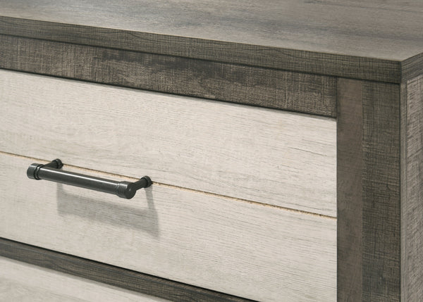 Rhett - King 4 Piece Bedroom Set - Chalk / Gray