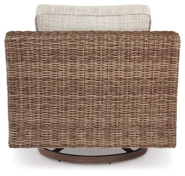 Beachcroft - Beige - Swivel Lounge Chair