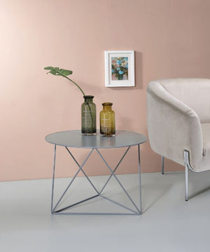 Epidia - Accent Table - Gray Finish