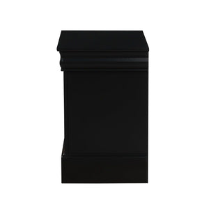 Louis Philippe III - Nightstand - Black