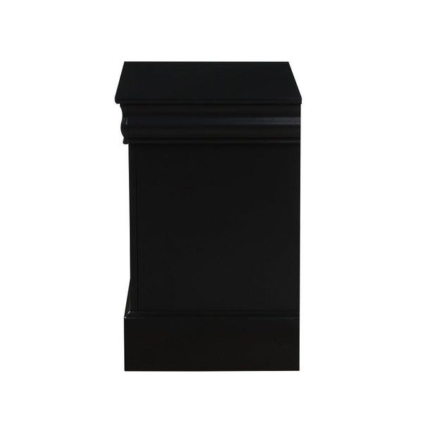 Louis Philippe III - Nightstand - Black