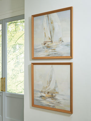  dreamy colors and graceful brush strokes evoke a sense of calm and relaxation. Whether they-'re hung together or separately