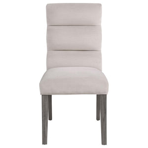  and adding a festive feel. This set of two side chairs checks all the boxes of design