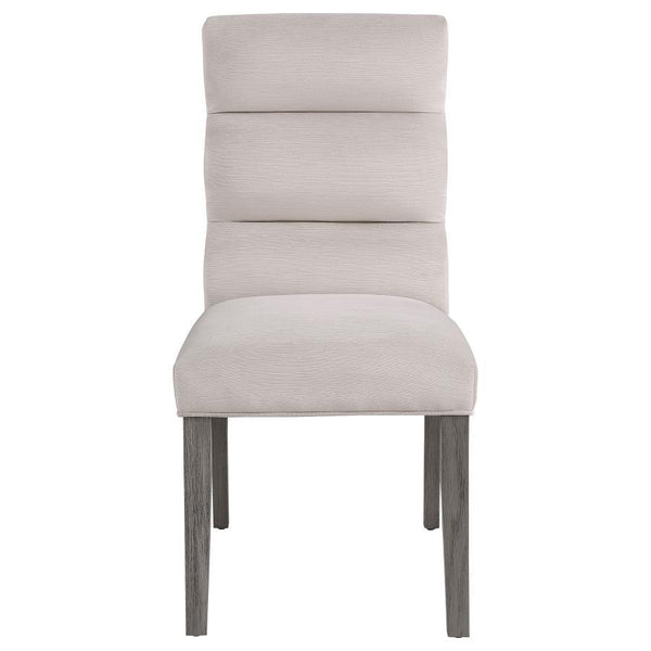  and adding a festive feel. This set of two side chairs checks all the boxes of design
