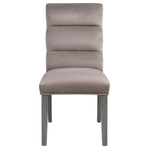  and adding a festive feel. This set of two side chairs checks all the boxes of design