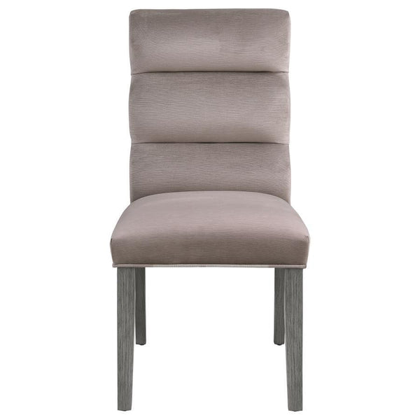  and adding a festive feel. This set of two side chairs checks all the boxes of design
