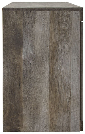 Wynnlow - Gray - LG TV Stand w/Fireplace Option