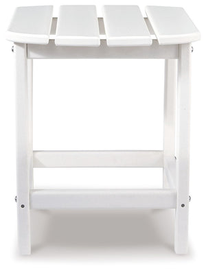  the tableâ€™s slatted top with gently 