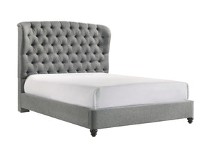 Linda - Queen Bed<h4><b>Linda - Queen Headboard / Footboard - Gray</b></h4> <table width="100%"><colgroup><col style="width: 30%"> <col style="width: 70%"> </colgroup> <tbody> <tr> <td>Dimensions</td> <td> 68.00"L x 91.00"D x 60.50"H</td> </tr> <tr> <td>W