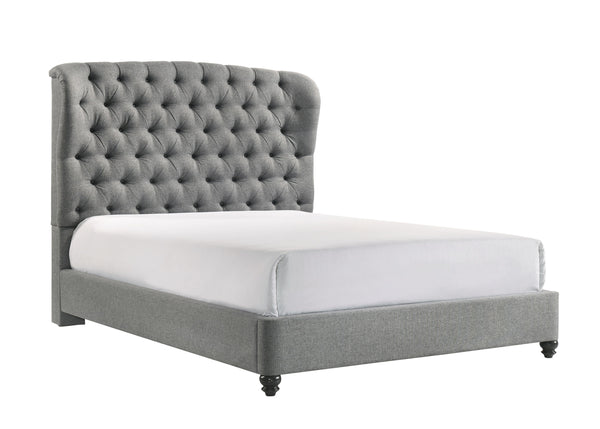 Linda - Queen Bed<h4><b>Linda - Queen Headboard / Footboard - Gray</b></h4> <table width="100%"><colgroup><col style="width: 30%"> <col style="width: 70%"> </colgroup> <tbody> <tr> <td>Dimensions</td> <td> 68.00"L x 91.00"D x 60.50"H</td> </tr> <tr> <td>W