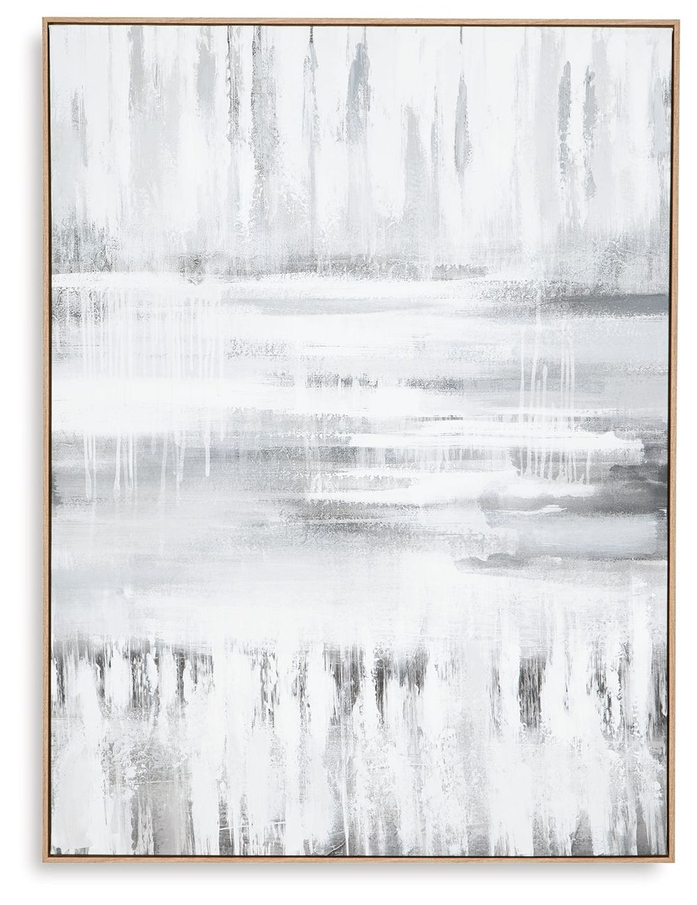Shed light on the beauty of modern abstracts with this framed canvas wall art. Enriched with hand-painted embellishments for textural interest, this piece proves that high-end art can be comfortably affordable.<br/><br/><b>Product Features</b><ul><li>Fram