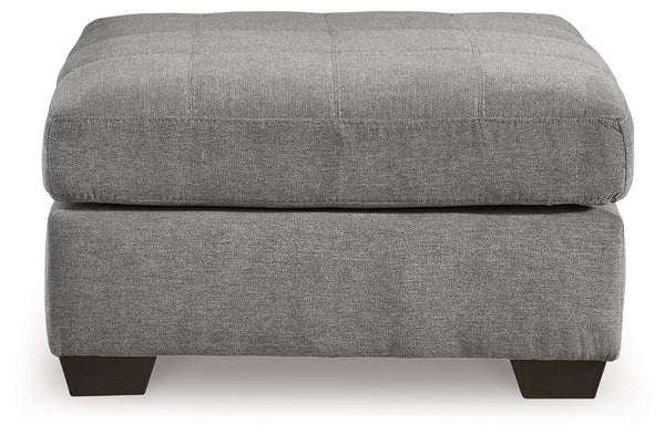Marleton - Gray - Oversized Accent Ottoman
