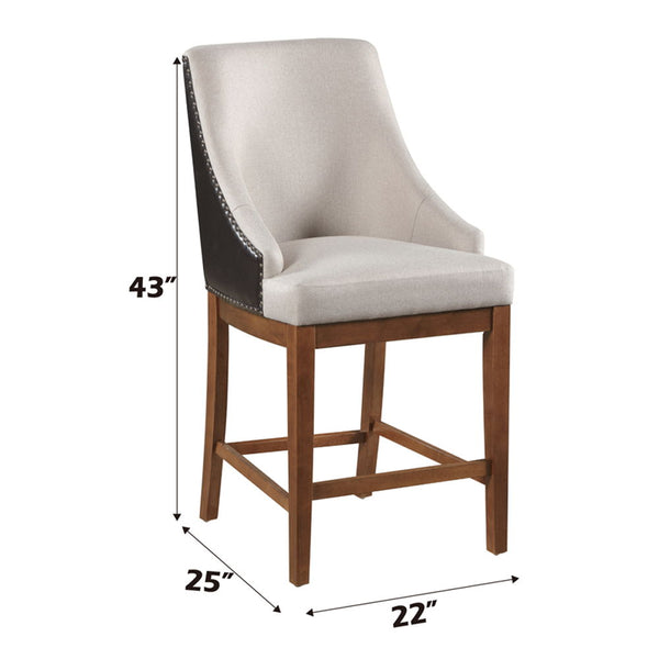 Gilsea - Counter Height Chair (Set of 2) - Fabric