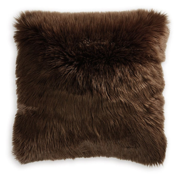 Indulge your taste for luxury with this accent pillow. Its delicious faux fur texture adds a certain decadence to your existing pillowscape. The soft, soothing neutral tone makes this sumptuous pillow a natural fit.<br/><br/><b>Product Features</b><ul><li