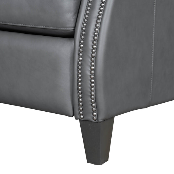 Hunter - Power High Leg Recliner - Echo Gray