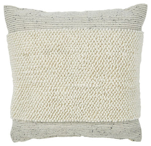 Irresistibly touchable, this decadent pillow isn-'t afraid to be the center of attention. Delightful visual contrast is created by a big and bold stripe. What a wonderful way to bring textural interest to a space.<br/><br/><b>Product Features</b><ul><li>F