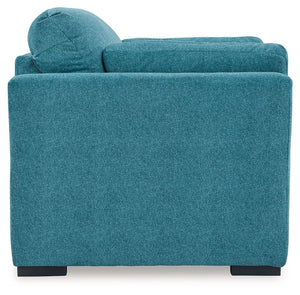  it adds a fashion-forward pop of color to your living room. Velvet-like upholstery and matching bolster pillows keep comfor