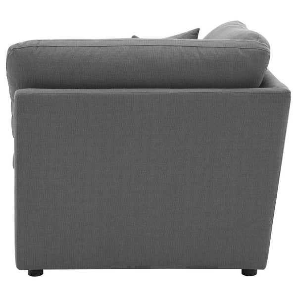 Hobson - Upholstered Corner - Charcoal
