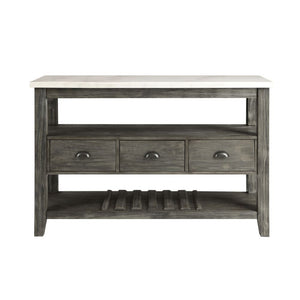  Drawers & Shelves: Gray Oak Finish Drawer: GLIDE Side Metal (Full Ext.)
