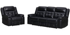 Meet Clayton, the ideal swivel glider recliner that perfectly combines comfort and practicality. It is perfect for any evening with its manual recline feature and inherently cleanable faux leather, which makes maintenance effortless. The elegant tufting o