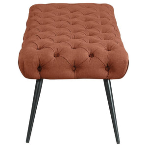  skillfully blending timeless tufting and plush upholstery for a luxurious look and feel. Its meticulous button-tufted top adds depth and dimension