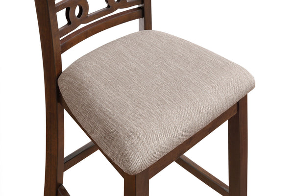 Gia - Counter Chairs (Set of 2) - Cherry