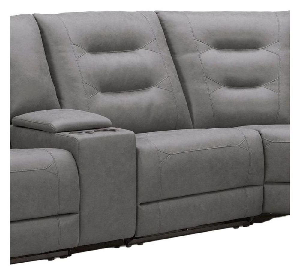 Caldwell - Power Armless Recliner - Tahoe Charcoal