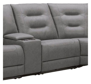 Caldwell - Power Armless Recliner - Tahoe Charcoal