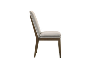 Maggie - Dining Chair With Cushion (Set of 2) - Natural / Walnut