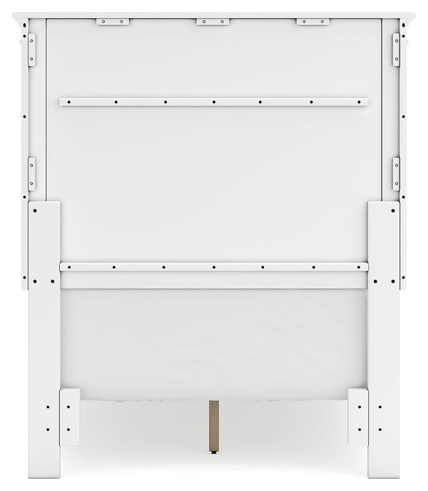 Fortman - White - Twin Panel Bed