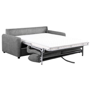 Rylie - Upholstered Sofa Sleeper With Queen Mattress - Gray