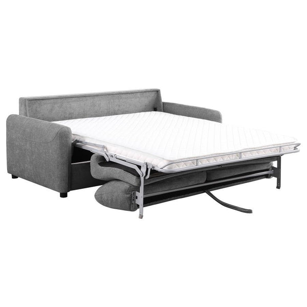 Rylie - Upholstered Sofa Sleeper With Queen Mattress - Gray