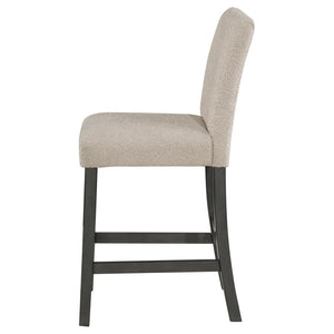 Alba - Boucle Upholstered Counter Chair (Set of 2) - Beige
