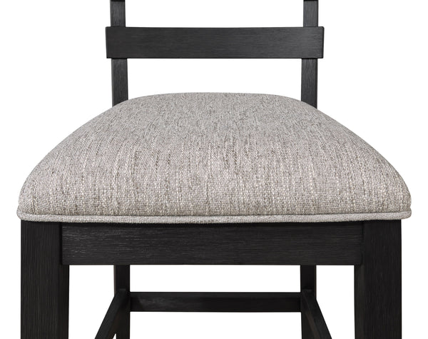 Guthrie - 5 Piece Counter Dining Room Set - Charcoal / Gray