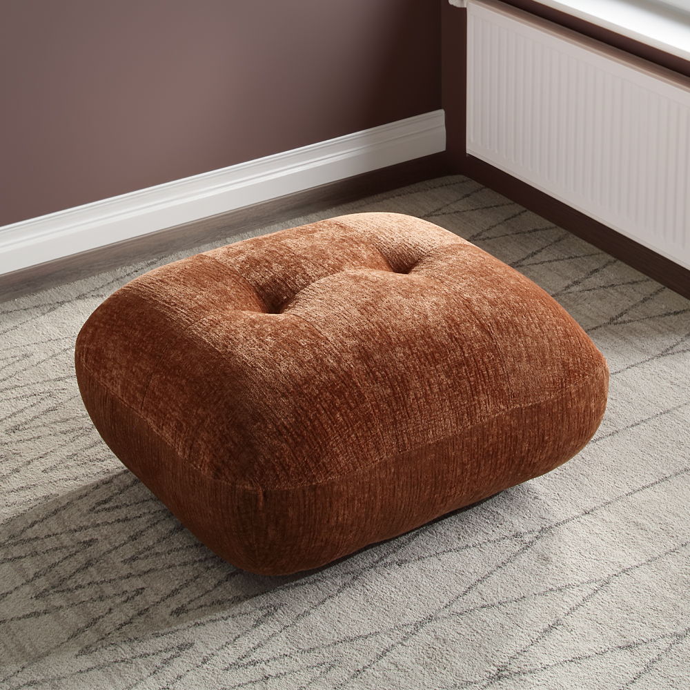 Discover unparalleled modern comfort with the Carrick sectional sofa. Draped in beige sandwich mesh fabric with a distinctive 3D texture, this sofa redefines luxury. The plush design and accompanying accent pillows enhance its inviting appeal, making it p