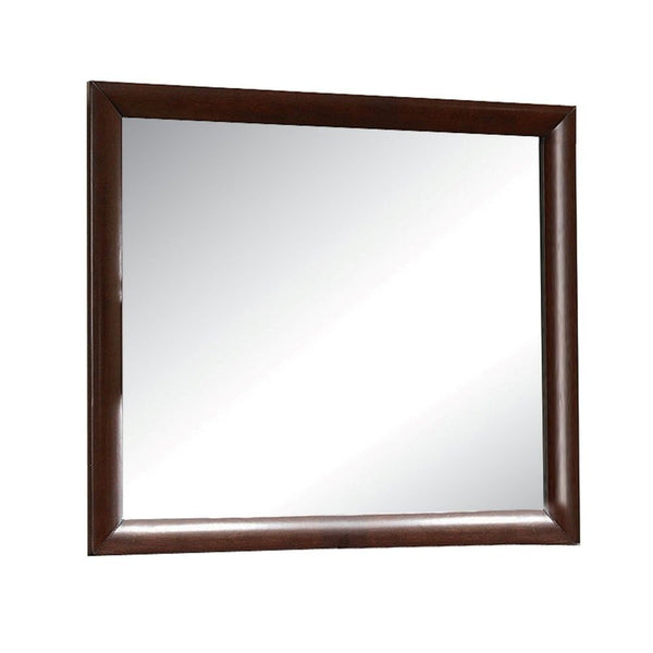  the mirror in Espresso features contemporary feel helps to make small areas appear larger and more brightly lit.<br/><br/><b>Product Features</b><ul><li>Mirror Not 