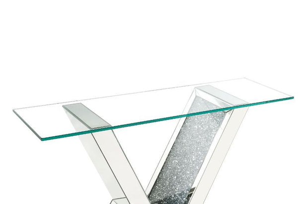  this table is one your friends and family will all be envious of and will be talking about for years to come. The spectacular faux diamond inlay adds the