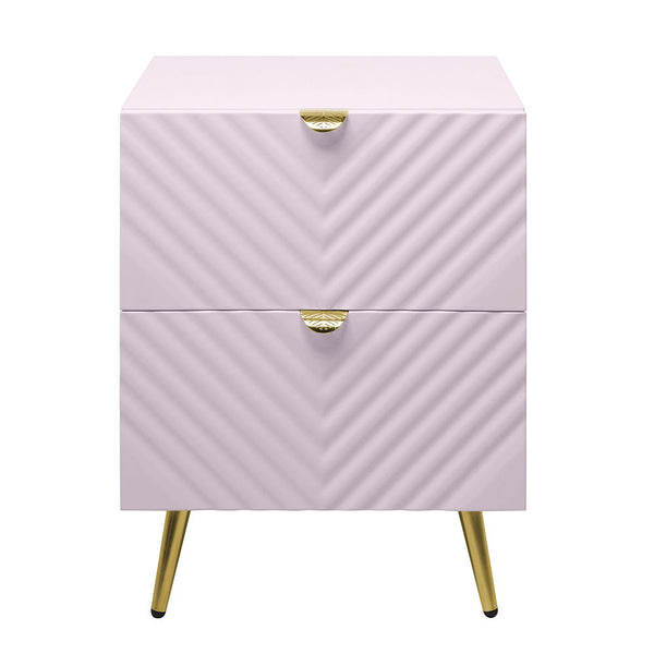 Gaines - Nightstand - Pink High
