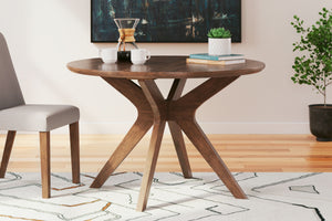 Lyncott - Brown / Gray - 5 Pc. - Dining Room Table