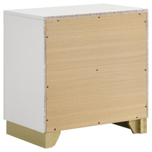 Caraway - 2-Drawer Nightstand - White
